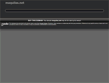 Tablet Screenshot of maquilas.net